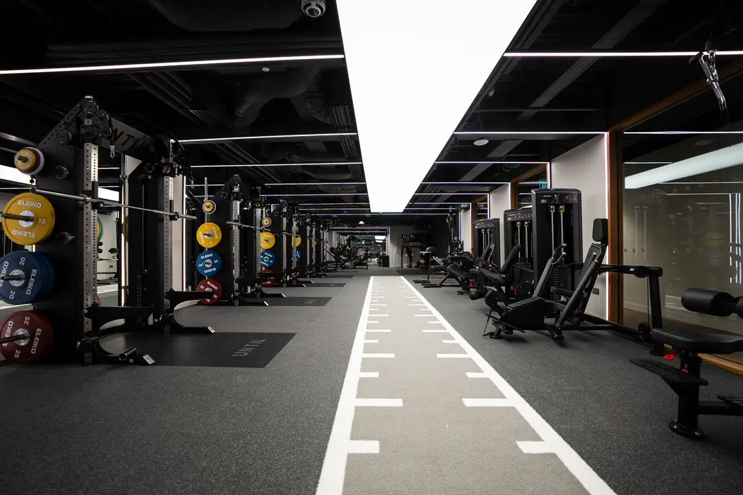 The coaching gym floor at UNTIL — where Diagnostic sessions take place